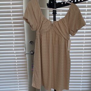 URBAN Romantics Cream Eyelet Dress NWT